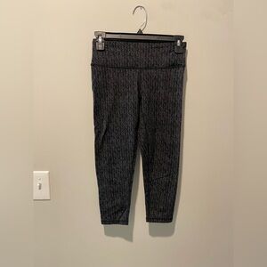 Prana Geometric Leaf Print Cropped Leggings - Size XSmall